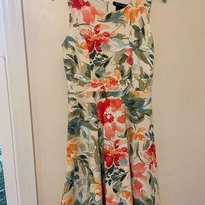 Floral Sleeveless Dress